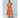 Gaspar Express Athen Flower Kaftan Kjole Orange