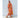 Gaspar Express Athen Flower Kaftan Kjole Orange