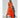Gaspar Express Athen Flower Kaftan Kjole Orange