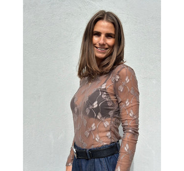 Gaspar Express Bonn Blouse Bluse Lys Taupe