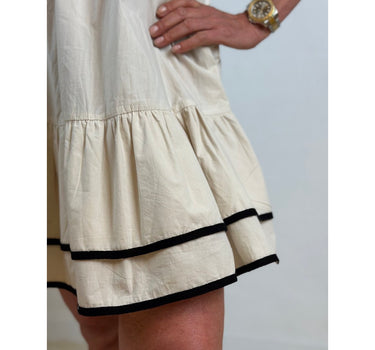 Gaspar Express Chloe Dress Kjole Chalk