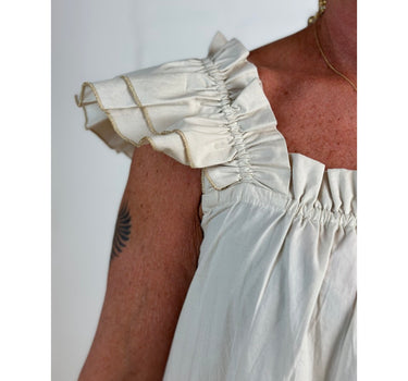 Gaspar Express Chloe Dress Kjole Chalk