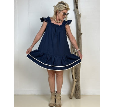 Gaspar Express Chloe Dress Kjole Dark Blue