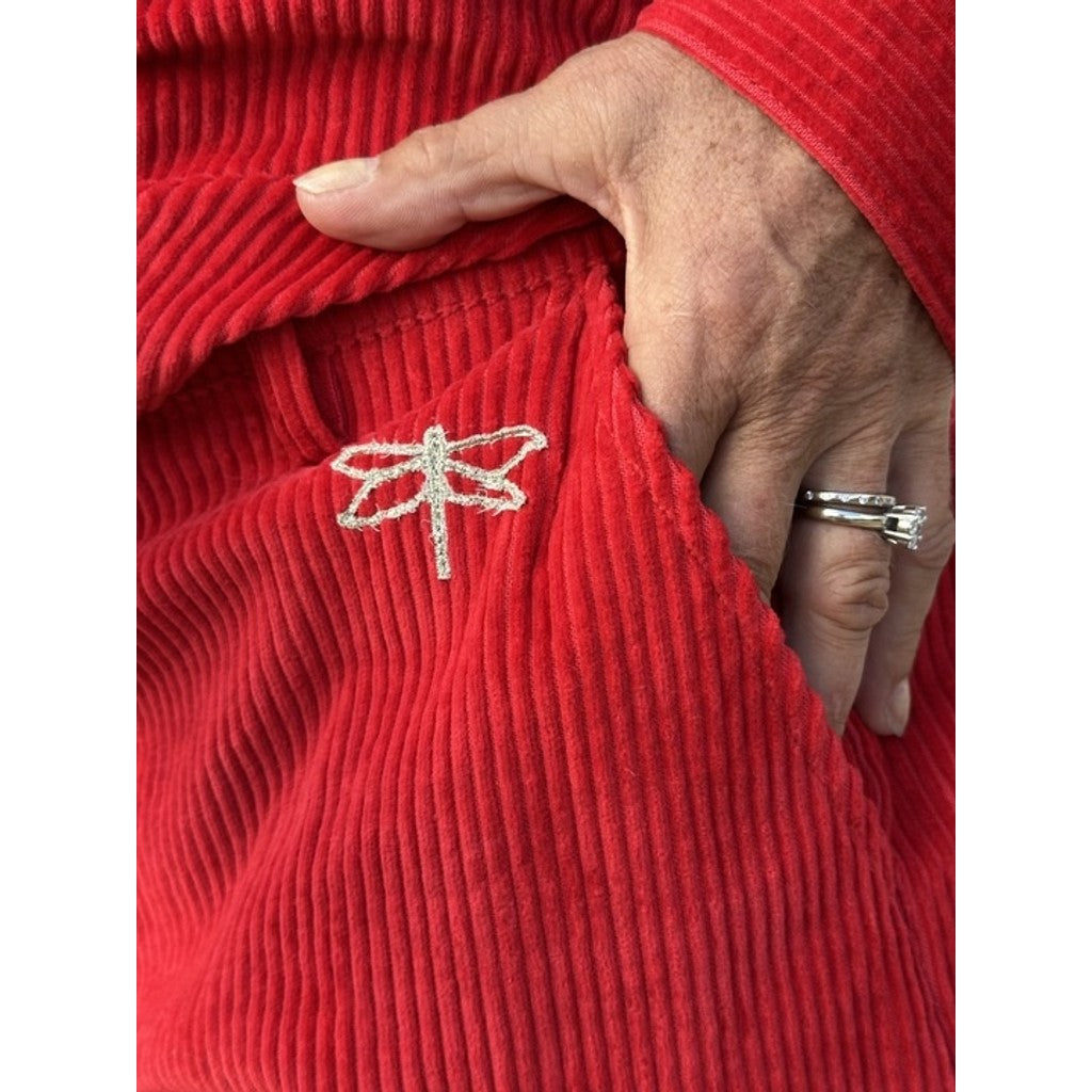 Gaspar Express Colorado Corduroy Pant Bukser Red