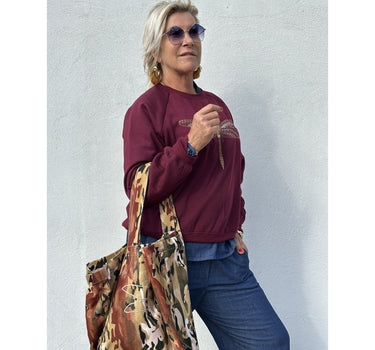 Gaspar Express Fanø Sweatshirt Sweatshirt Bordeaux
