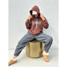 Gaspar Express Haiti Hoodie Sweatshirt Brown