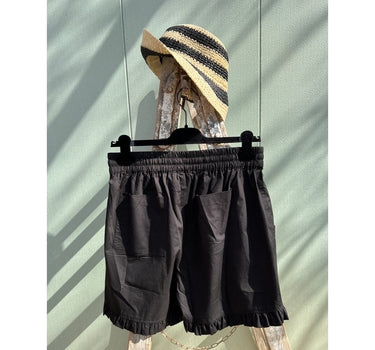 Gaspar Express Honolulu Frill Shorts Shorts Black
