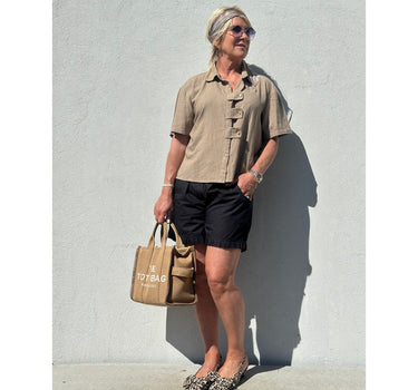 Gaspar Express Honolulu Frill Shorts Shorts Black