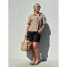 Gaspar Express Honolulu Frill Shorts Shorts Black