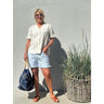 Gaspar Express Honolulu Frill Shorts Shorts Light blue