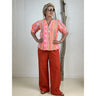 Gaspar Express Honolulu Poplin Bukser Red