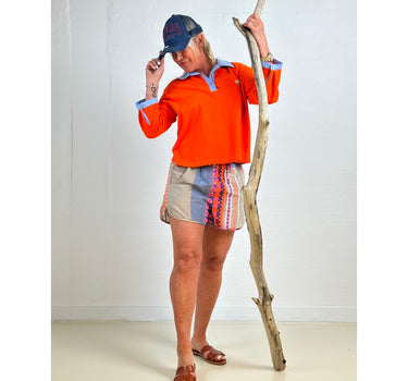 Gaspar Express Honolulu Sporty Jacquard Shorts Multicolor