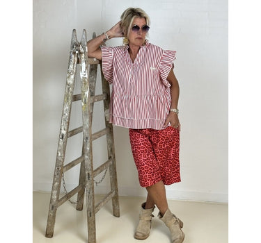 Gaspar Express Jada Blouse Bluse Red