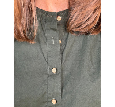 Gaspar Express Læsø Poplin Shirt Skjorte Dark Green