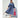 Gaspar Express Love Tencel Dress Kjole Dark Blue