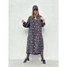 Gaspar Express Luna Big Dot Kjole Black