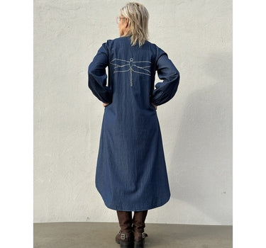 Gaspar Express Luna Denim Dress Kjole Blue