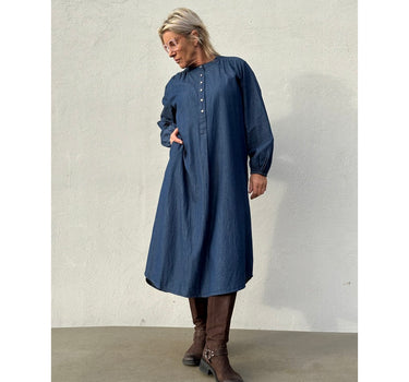 Gaspar Express Luna Denim Dress Kjole Blue