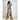 Gaspar Express Luna Jacquard Dress Kjole Dark Sand