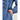 Gaspar Express Luna Zip Dress Kjole Blue
