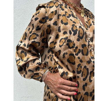 Gaspar Express Miami Leo Dress Kjole Leo