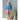 Gaspar Express Mumbai Denim Blouse Bluse Light blue