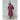 Gaspar Express Mumbai Stripe Dress Kjole Maroon