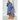 Gaspar Express Mumbai Stripe Dress Kjole Blue