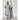 Gaspar Express Mumbai Stripe Dress Kjole Grey
