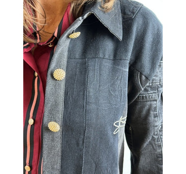 Gaspar Express New York denim jakke Jakke Black