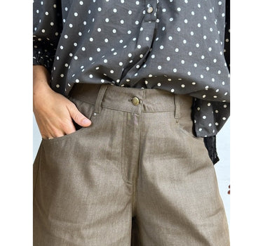 Gaspar Express Paris Denim Knickers Bukser Brown