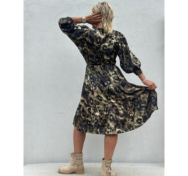 Gaspar Express Rimini Camo Dress Kjole Camouflage
