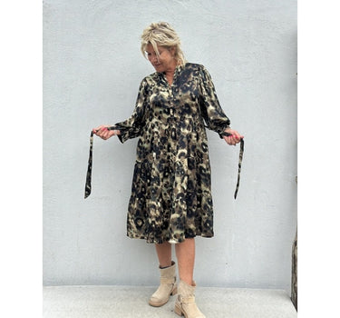 Gaspar Express Rimini Camo Dress Kjole Camouflage