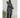 Gaspar Express Yolo Stripe Kimono Kjole Black